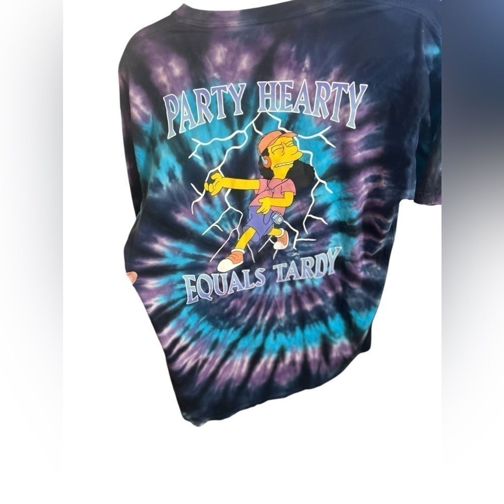 The Simpsons Otto Party Hearty Vans Premium Tie Dye Rare Purple T-Shirt
Size M - Picture 3 of 13